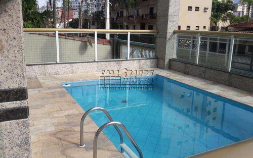 Imagem 4 de 27 de Apartamento Com Vista Para O Mar Com 3 Dormitórios No Vila Caiçara - V5705