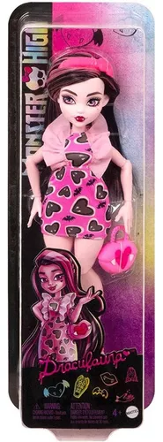 Boneca - Monster High - Draculaura - Pink - Mattel