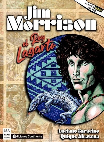 Libro Jim Morrison . El Rey Lagarto . La Novela Grafica Del 