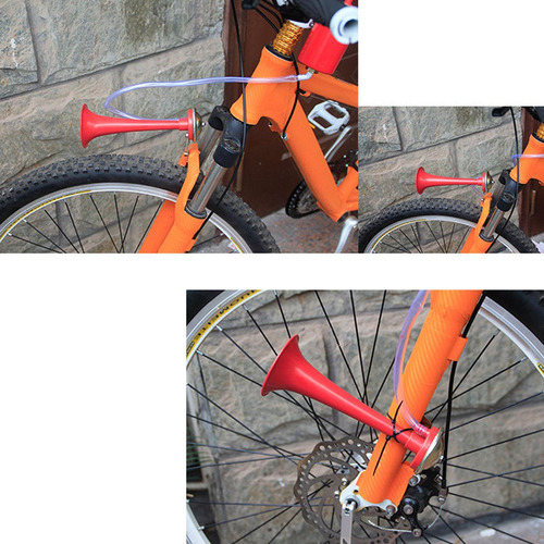 Bike Bell Hooter Bugle, Trompeta, Manillar, Altavoz De Rojo