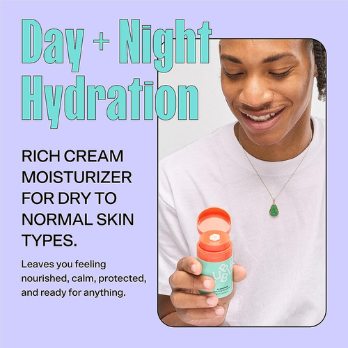Crema Facial Hidratante Para Piel Seca, Con Vitamina E