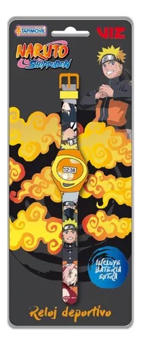 Reloj Naruto Digital Deportivo Infantil Tapimovil Original