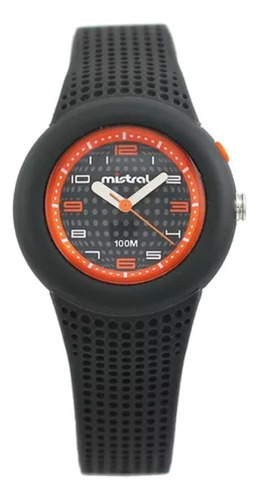 Reloj Mistral Lax-or 08 100m Water Resistant Malla Resina 