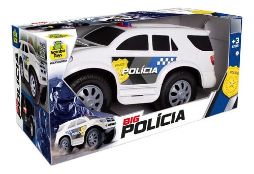 Carro Big Car Policia Suv Samba Toys
