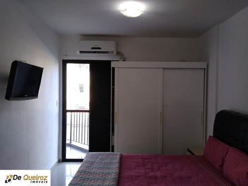 Imagem 5 de 10 de Apartamento Flat, Centro De São Vicente , Lado Praia, Usado, Garagem Com Manobrista, Salão De Festa, Salão De Jogos, Churrasqueira, Piscina Adulto E - 6232 - 69453552