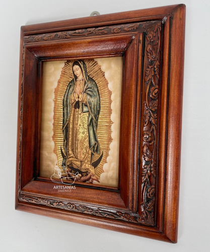Cuadro Virgen De Guadalupe C00016 Nogal