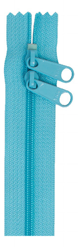 Cierre Zipper Doble Azul 100 Cm Parrot Blue