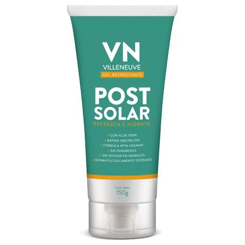 Villeneuve Gel Post Solar Vegano Con Aloe Vera 