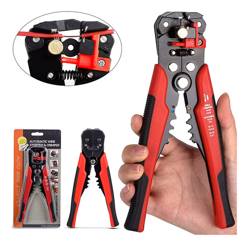 Pinza Crimpeadora Multifuncion Automatica Alicate Pelacables
