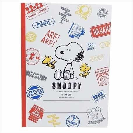 Libreta Cuadernos Snoopy