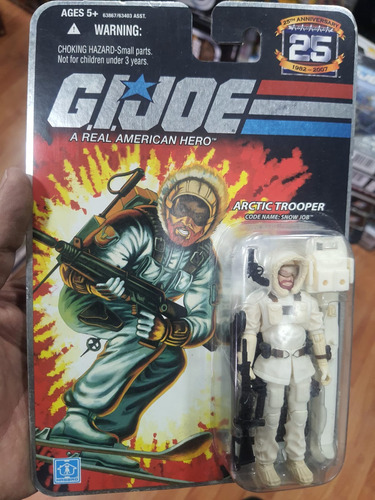 Snow Job Gi Joe 25 Aniversario Hasbro (Usado)