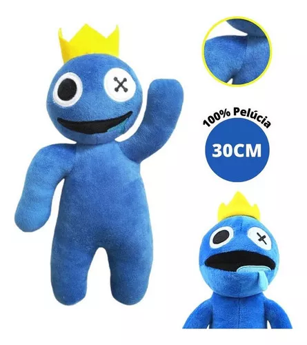 Boneco Pelúcia Blue Rainbow Friends Jogo Azul Monstro Babão - Desapegos de  Roupas quase novas ou nunca usadas para bebês, crianças e mamães. 1163285