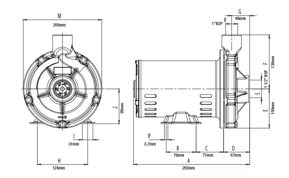 Terceira imagem para pesquisa de bomba schneider bcr 2010 1cv