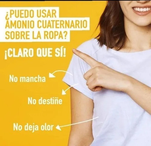 Imagen 3 de 9 de Desinfectante Sani-t 10 Amonio Cuaternario 5ta Gen Rinde 500