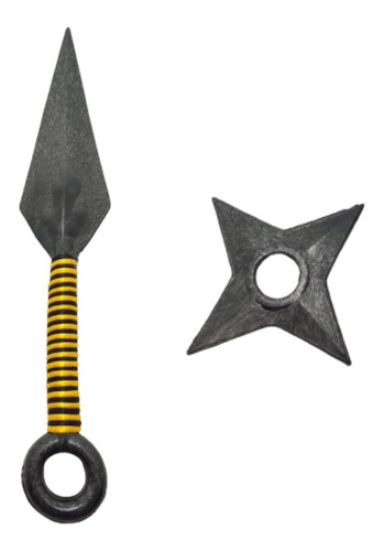 Imagen 4 de 6 de Naruto Kunai Shuriken Cosplay Disfraz Estrella Ninja Shinobi