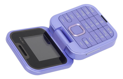 Flip Phone, Mini 2g Flip Cell Phone 2 Tarjeta Sim Teléfono Celular Para Personas Mayores Con Linterna Led, Cámara Trasera Hd, Radio Fm, Lista Negra,