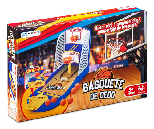 Juego Basket De Dedos Multikids Br1476