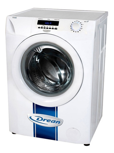 Lavarropas Automático 8kg Drean Next 8.12 Eco Carga Frontal Color Blanco