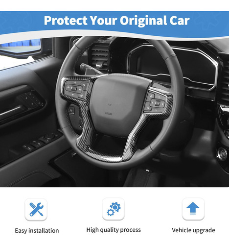 Rt-tcz Para Silverado Embellecedor Para Volante Accesorios I