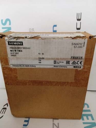 6es7 331-7kf02-0ab0.analog Input Módule Siemens