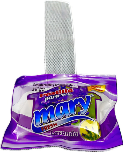 50 Pastillas Desodorante Y Desinfectante Baños Wc Mary 60gr
