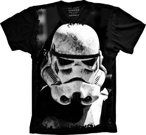 Camiseta New Frete Grátis Plus Size Star Wars Stormtrooper