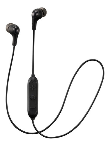 Audifonos Jvc Inalambricos Microfono Negro Gummy Ha-fx9bt