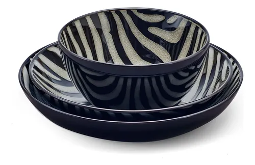 Vajilla animal print sale