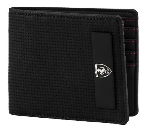 Cartera Puma Ferrari Piel Negra Hombre 053807 01 Cuotas sin inter s