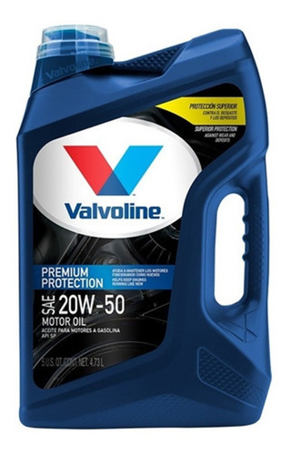Aceite De Motor Valvoline Premium 20w-50 -- Roll Steel--