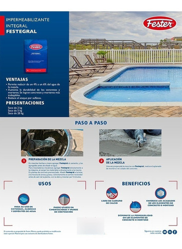 Festerbond 19l Adhesivo Para Concretos Y Morteros