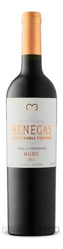 Vino Benegas Estate Single Vineyard Malbec X 750cc