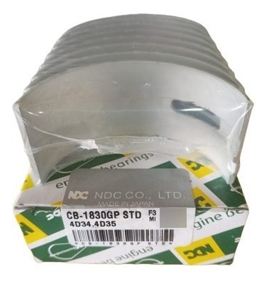 Imagen 2 de 2 de Concha De Biela Mitsubishi Canter 649 659 Motor 4d34t #