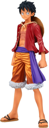 Figura De Acción  Monkey D. Luffy De Bandai / Banpresto The Grandline Series