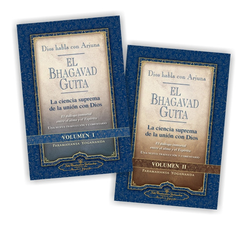 Pack Bhagavad Guita (2 Libros) - Paramahansa Yogananda - Srf