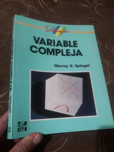 Libro Schaum Variable Compleja Murray Spiegel