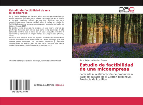 Libro: Estudio Factibilidad Una Micoempresa: Dedicada