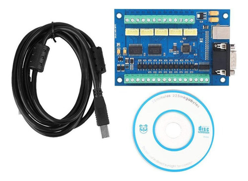 Tarjeta Controladora De Movimiento Paso A Paso Cnc Mach3 Usb