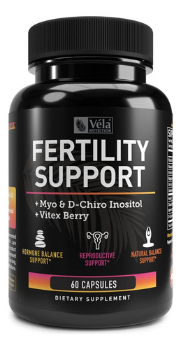 Vela Suplemento De Apoyo Para La Fertilidad | + Myo & D-chir
