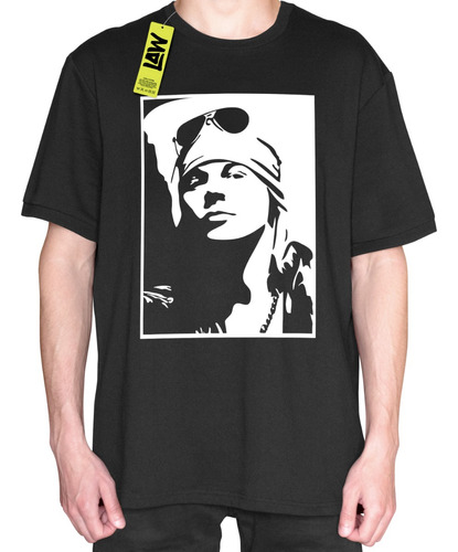 Remera Axl Rose - Guns N' Roses - 100% Algodón - Unisex