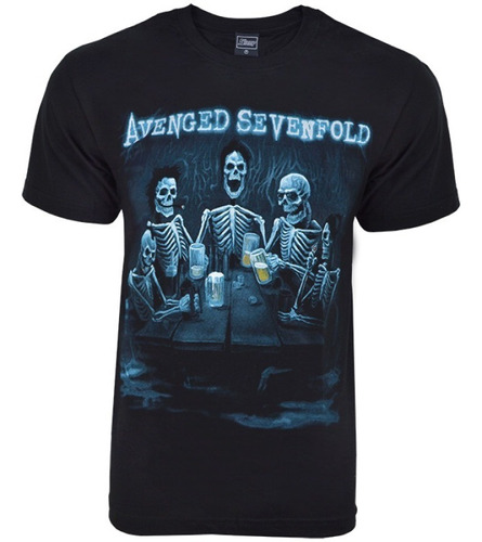 Camiseta Avenged Sevenfold Stamp Ts 952