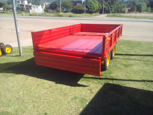 Acoplado Vehicular Roland H2000b Kg, Carro 2 Ejes Balancin