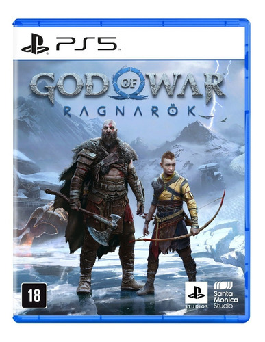 Jogo God Of War Ragnarok - Ps5 (físico) + Brinde Especial 