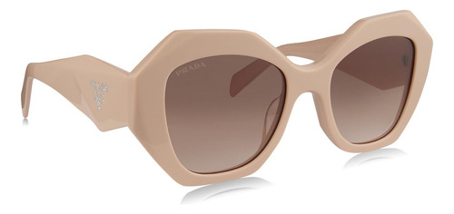Prada Spr 16ws Vyj-0a6 Oversized Geometric Beige (Usado)