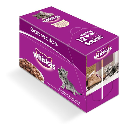 Pouch Sobrecito Whiskas Caja X 15 Unidades