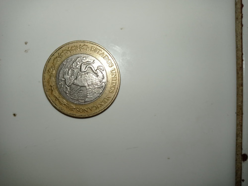 Imagen 2 de 4 de Moneda De 20 Pesos - Conmemoración A Octavio Paz