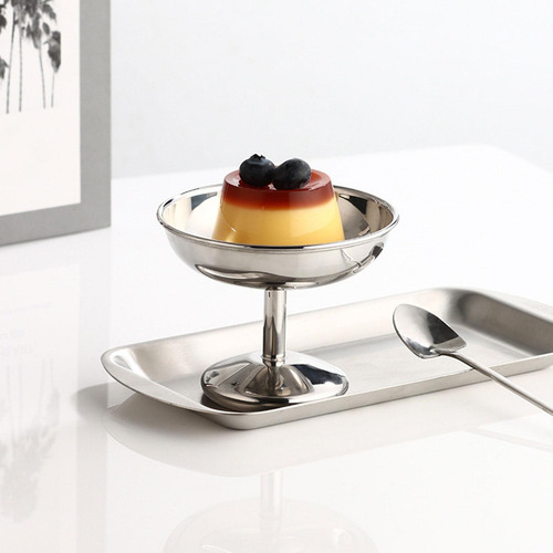 Recipiente Para Helado De Acero Inoxidable 304, Multiusos,
