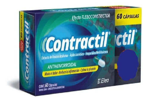 Contractil Fleboconstrictor X 60 Cápsulas