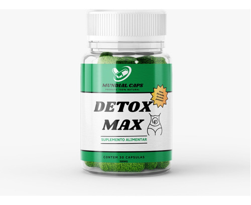 Remedio Potente Forte Detox Max Mundial Caps Premium