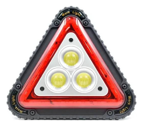 Sinalizador Emergencial Triangulo Led Recarregáveis W842